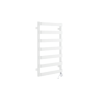 Meteor grzejnik łazienkowy elektryczny 85x50 cm z grzałką elektryczną 400W, biały soft