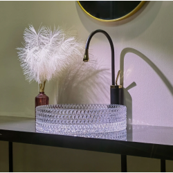 PRZEZROCZYSTA UMYWALKA CRISTAL 39 - STYL & ELEGANCJA NA TWOJEJ ŁAZIENCE