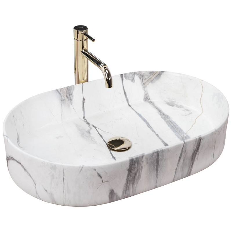 Stylowa Umywalka NABLATOWA NADIA 60 SAND - Elegancja i Nowoczesność