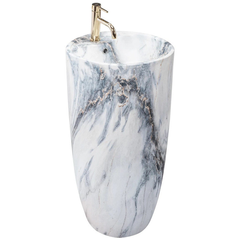 Wolnostojąca Umywalka Anya Granit Matt - Nowoczesny Styl w Twojej Łazience