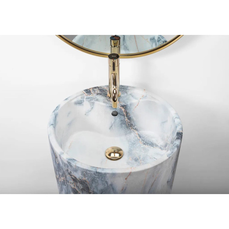 Wolnostojąca Umywalka Anya Granit Matt - Nowoczesny Styl w Twojej Łazience