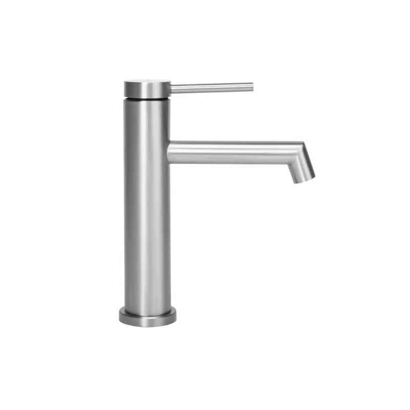 Nowoczesna Bateria Umywalkowa Niska REA-B5315 Nikiel - Elegancja i Funkcjonalność