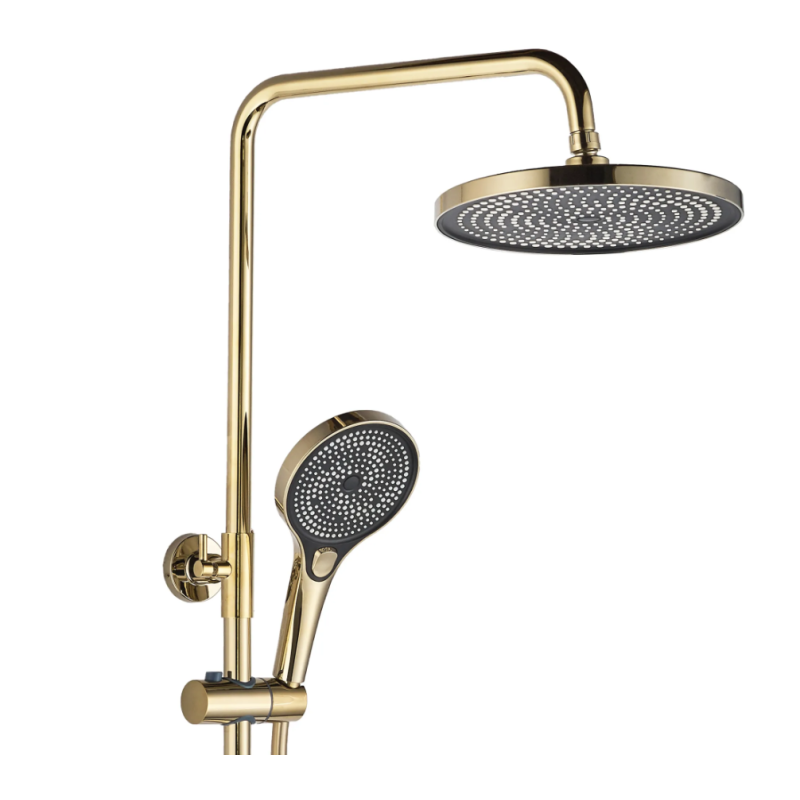 Złoty Zestaw Prysznicowy REBEL - Nowoczesny Styl i Elegancja