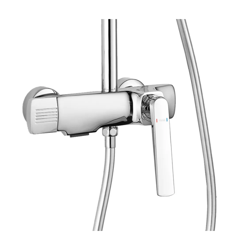 Zestaw prysznicowy Rebel Chrom – elegancja i funkcjonalność dla Twojej łazienki!