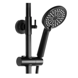 Elegancki Zestaw Prysznicowy Salton - Nowoczesny Styl w Czerni