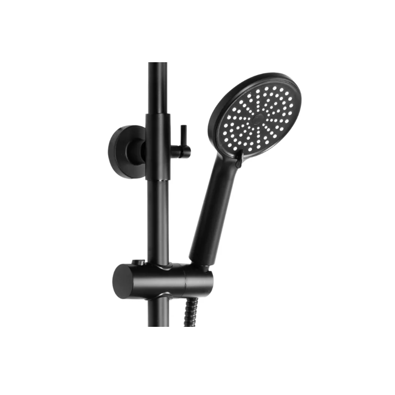 Elegancki Zestaw Prysznicowy Salton - Nowoczesny Styl w Czerni