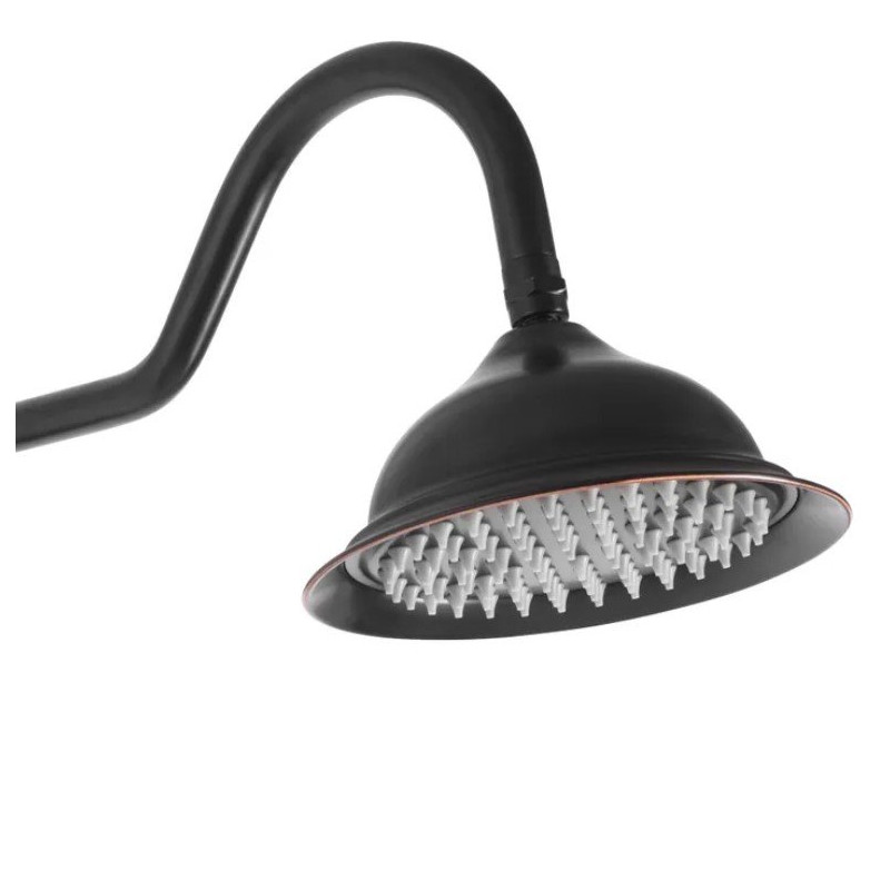 Elegancki Zestaw Natryskowy Bergamo Czarny – Wyjątkowy Styl w Twojej Łazience!