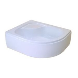 Brodzik Asymetryczny Comfort Plus, 80x100, Wysoki Lewy - Styl i Funkcjonalność