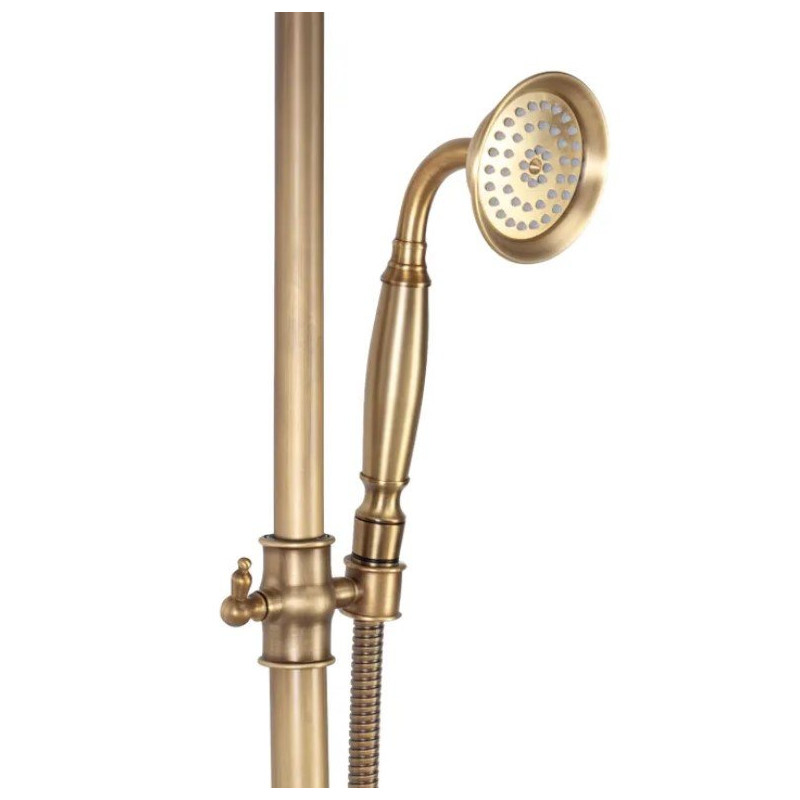 Antyczny Zestaw Prysznicowy Bergamo - Elegancja i Styl w Każdej Łazience
