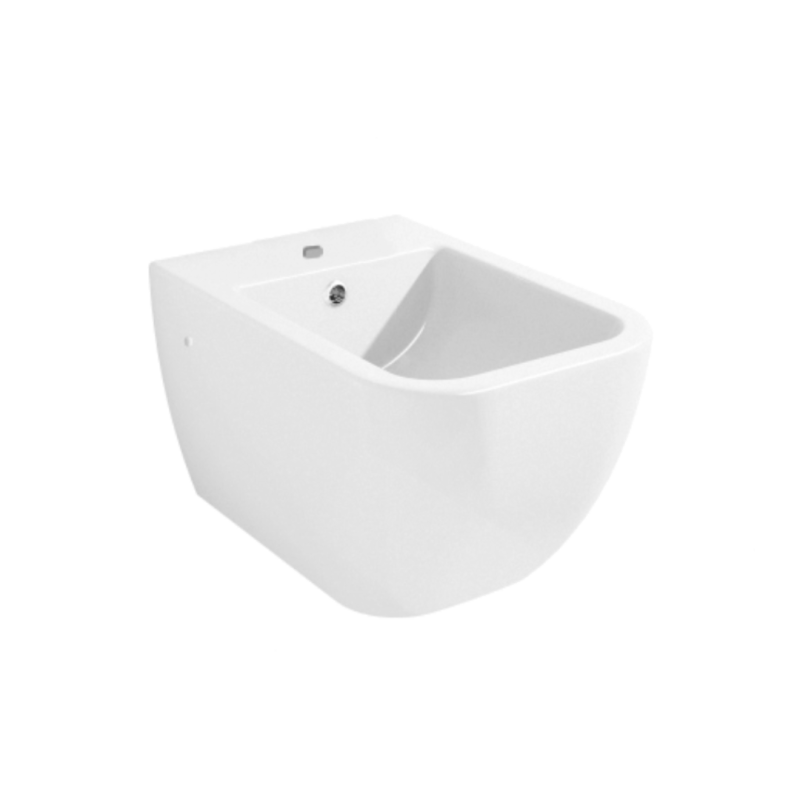 Ness bidet wiszący, biały połysk