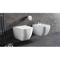 Excellent Ness bidet wiszący  biały połysk