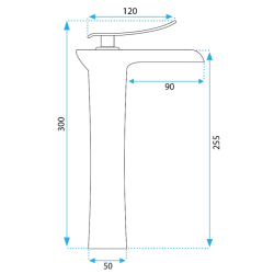 Złota Bateria Umywalkowa Laguna – Elegancja w Antycznym Stylu