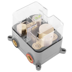 Luksusowy Zestaw Natryskowy LUNGO Złoty z Termostatem – Komfort i Styl w Twojej Łazience