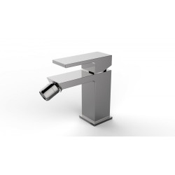 Laveo Kvadrato bateria bidetowa stojąca chrom