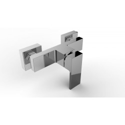 Elegancka Bateria Natryskowa KVADRATO BLQ 040D Chrom - Nowoczesny Design i Funkcjonalność