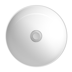 CERSANIT SAVIO Umywalka Nablatowa 40cm Biała Połysk - Stylowa i Nowoczesna!