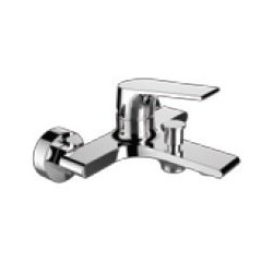 Chromowana Bateria Ścienna PLATO BLY 010D z Ceramiczną Głowicą - Wytrzymałość i Styl