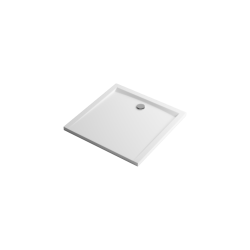 Excellent Forma brodzik kwadratowy 80x80 cm niski  biały połysk