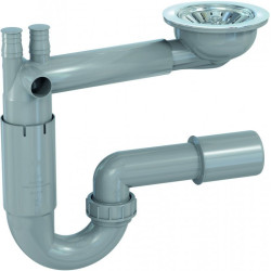 Super Syfon do Zlewu 1-KOM 3,5" - Nowoczesne Rozwiązanie dla Twojej Kuchni!