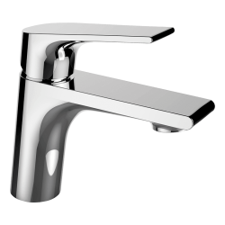 Chromowana Bateria Stojąca PLATO BLY 022D z Jednouchwytowym Mieszaczem - Wydajność i Styl