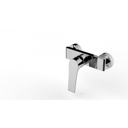 Plato Chrom Bateria Ścienna - Jednouchwytowa Elegancja i Cisza