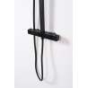 Czarny Zestaw Natryskowy JET BLACK MAT z Termostatem, Rea REA-P9411