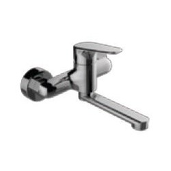 Nowoczesna Bateria Ścienna RONDO Chrom 8 Lat Gwarancji - BLX 050D