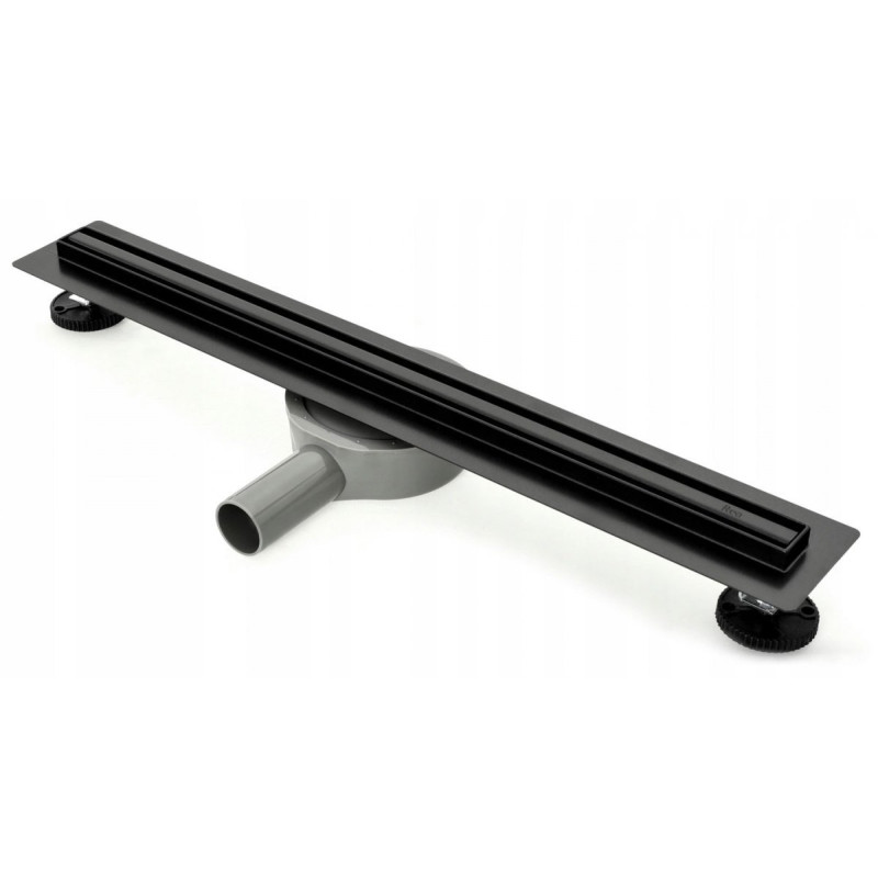 Elegancki Odpływ NEO SLIM PRO Czarny 600 mm - Styl i Funkcjonalność w Twojej Łazience