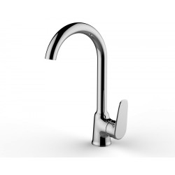 RONDO BLX 068D Chromowana Bateria z Jednouchwytowym Mieszaczem - Elegancja i Funkcjonalność