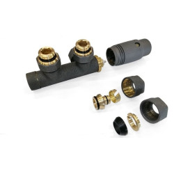 Zawór Kątowy Uniwersalny DUOPLEX Grafitowy - Idealny dla Twojej Instalacji