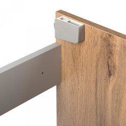 Luksusowy Zestaw Astor Alma: Szafka i Umywalka 80 cm, Czarny Wotan, Eleganckie Drzwiczki