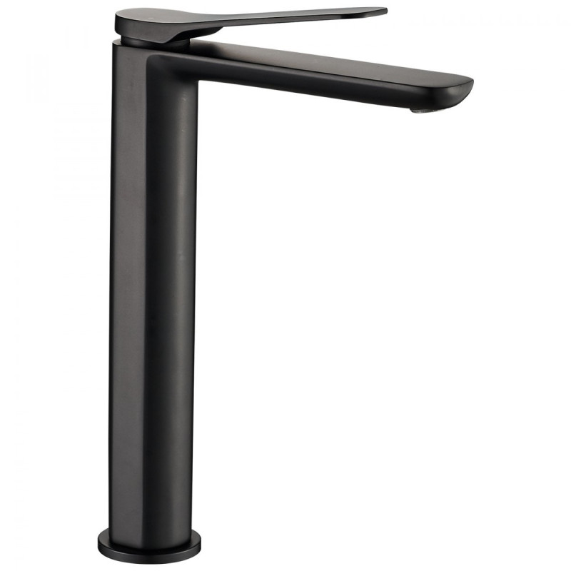 Czarna Elegancja: Wysoka Bateria Umywalkowa CREEK REA-B8404 - Twoje Łazienkowe Marzenie!