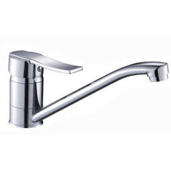 Elegancka Bateria Umywalkowa Madera Chrom Ruchoma Wylewka 134mm