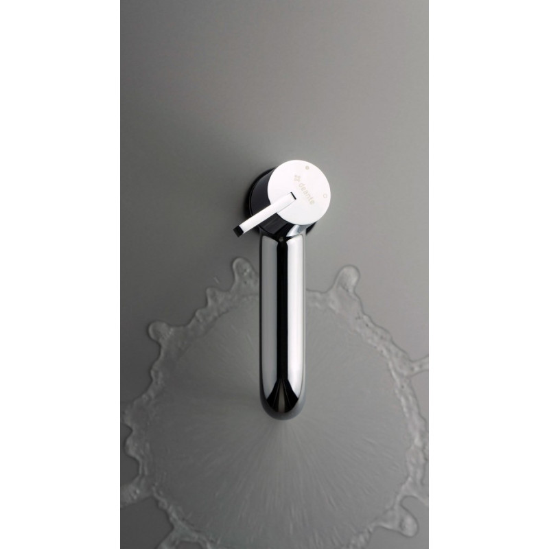 Elegancka Niska Bateria Umywalkowa Deante Silia - Chromowany Srebrny Blask