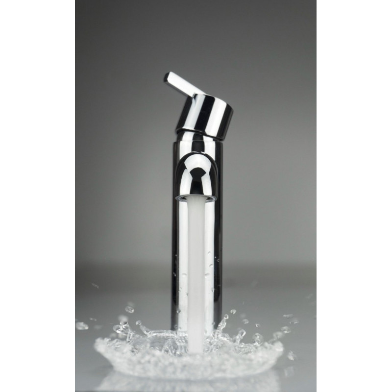 Elegancka Niska Bateria Umywalkowa Deante Silia - Chromowany Srebrny Blask