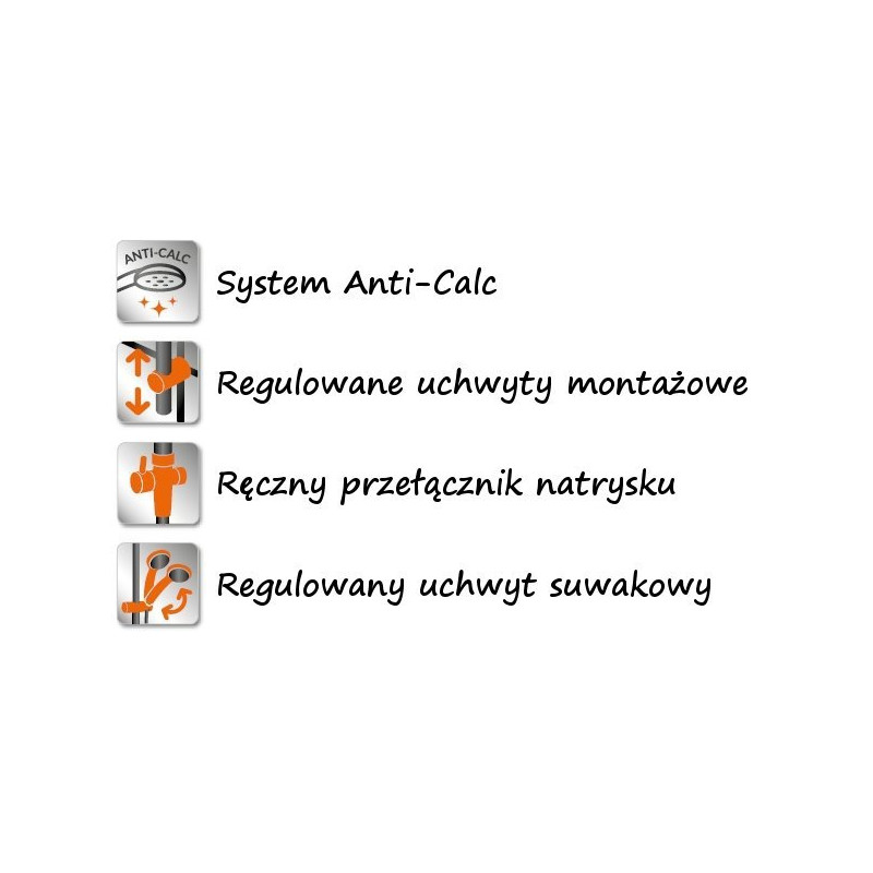 Luksusowy Zestaw Prysznicowy Socho & MODERN BMN - Twój Domowy SPA