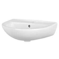 Prestiżowa umywalka wisząca ceramiczna PRESIDENT 50 z otworem na baterię