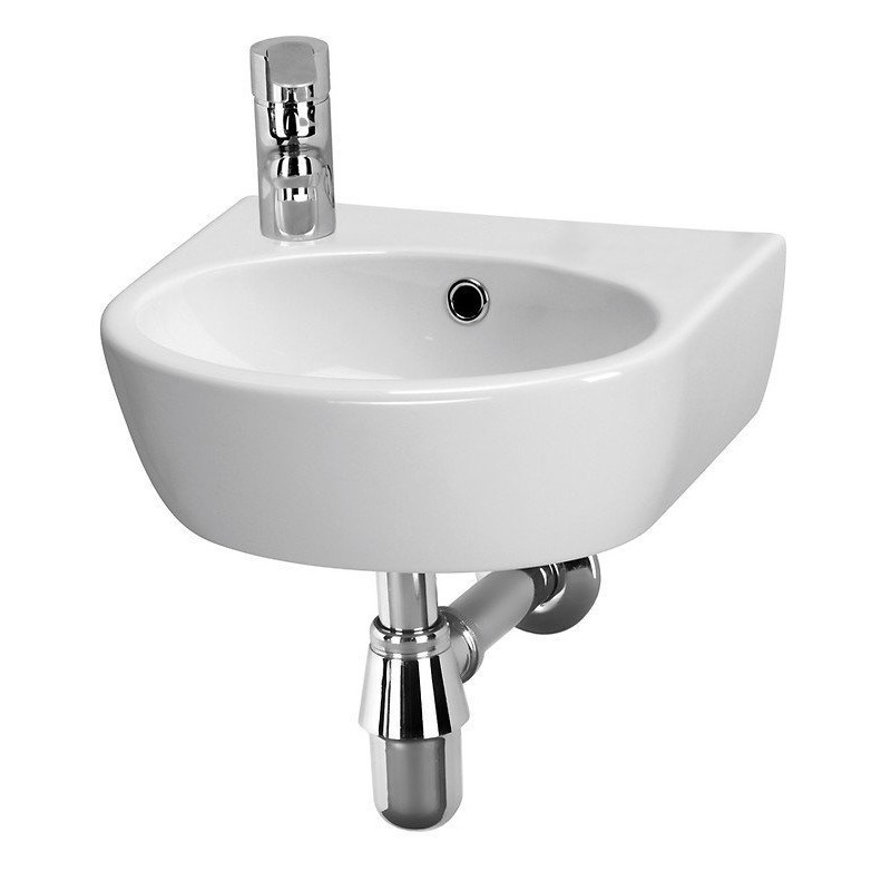 Ceramiczna umywalka ścienna CERSANIT PARVA 40 – styl, funkcjonalność, jakość!