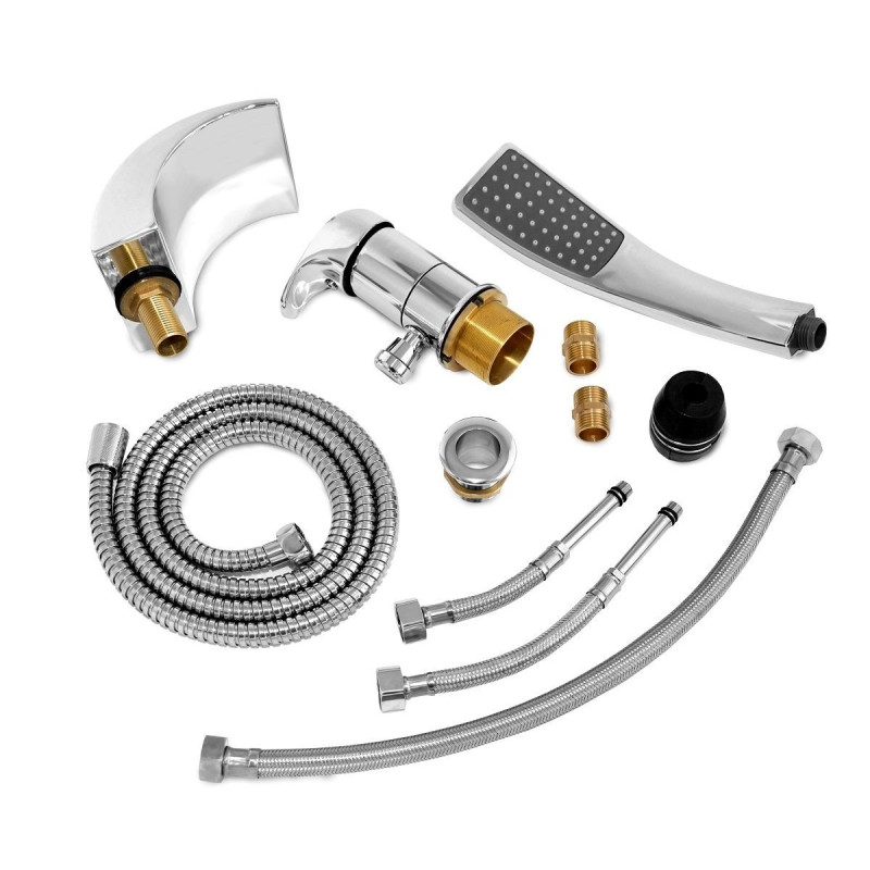 Luksusowa Bateria Wannowa Riven Chrom Klasy PREMIUM │Model REA-B0457