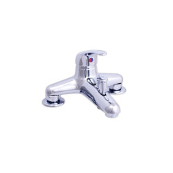 Lśniąca Bateria Łazienkowa Chrom Jednouchwytowa BKN 015D - Elegancja do Twojej Łazienki