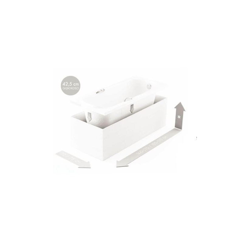 Uniwersalny Uchwyć do Wanien 150x70 – Solidny i Niezawodny!