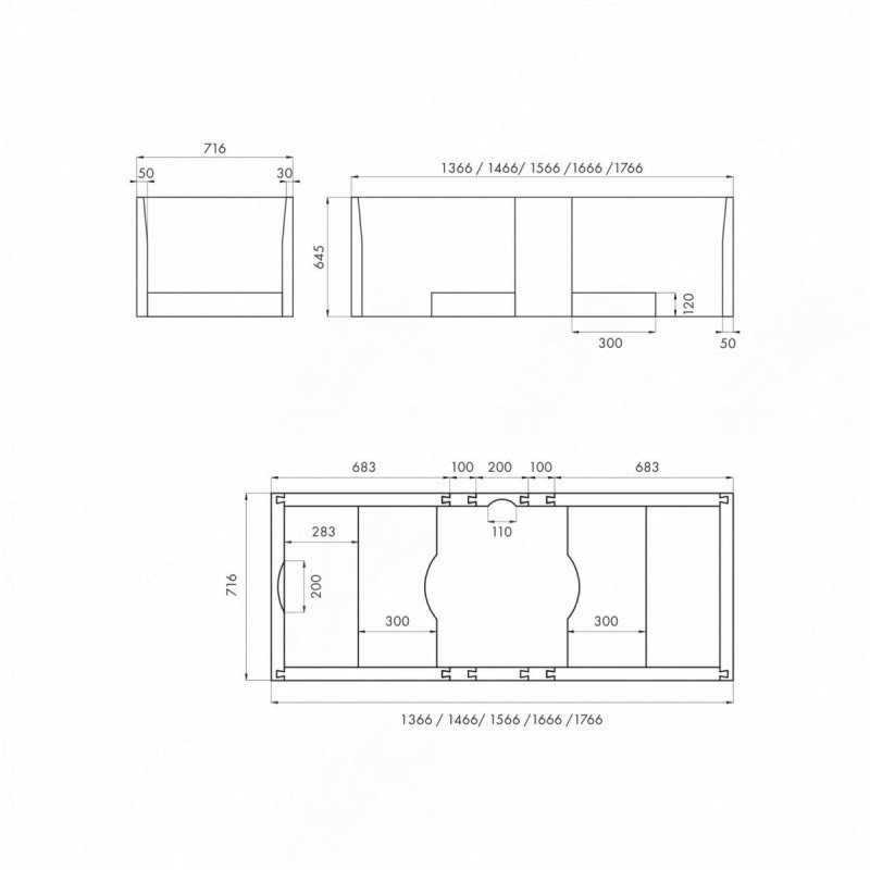 Idealny Regulowany Nośnik Wanien - Pasuje Do Wymiarów 140-180 x 75!