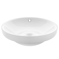 Elegancka umywalka ceramiczna wpuszczana Nike 45 cm - Styl i funkcjonalność!