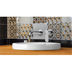 Elegancka umywalka ceramiczna wpuszczana Nike 45 cm - Styl i funkcjonalność!