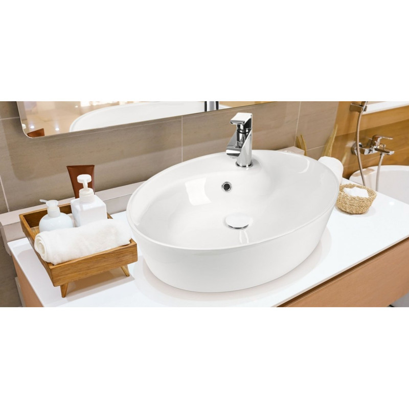 Elegancka Umywalka Ceramiczna Afrodyta 55 cm - Luksus w Twojej Łazience