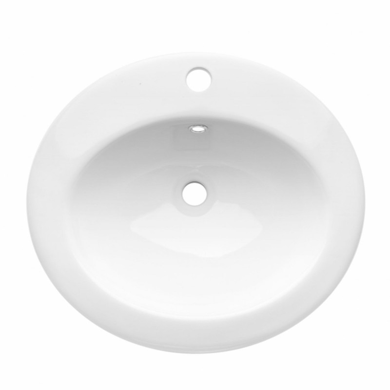 Elegancka umywalka ceramiczna NIKEA 49,5 cm - Stylowa i funkcjonalna!