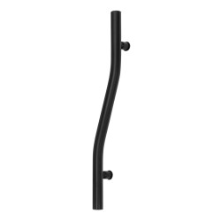 Dekoracyjny Uchwyt Ścienny Vital w Eleganckiej Czerni - Model NIV_B41I