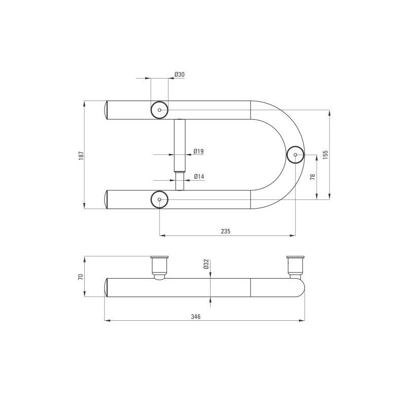 Stalowy uchwyt ścienny na papier Vital NIV B41F – elegancja i funkcjonalność!