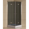 Ekskluzywna Kabina Składana Foldex 90x90 Szkło Grafitowe - Styl i Funkcjonalność