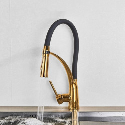 Ekskluzywna bateria kuchenna Gaspar Black Gold - styl i elegancja w jednym!